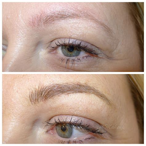 Microbladed Brows For This Lovely Lady Who Wanted To Enhance Her Naturally Fair Brows That Were