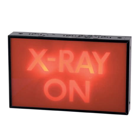 "X-RAY ON" Single Sided Sign - 480500A