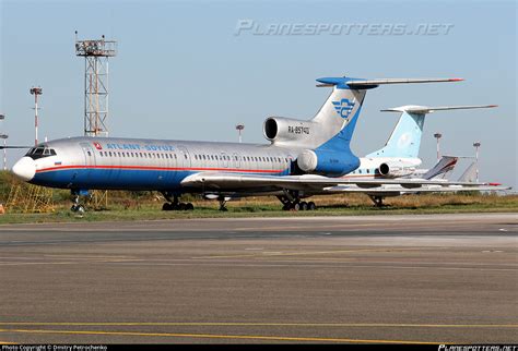 Ra Atlant Soyuz Airlines Tupolev Tu M Photo By Dmitry