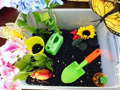 23 Garden Sensory Bin Ideas Worth A Look Sharonsable