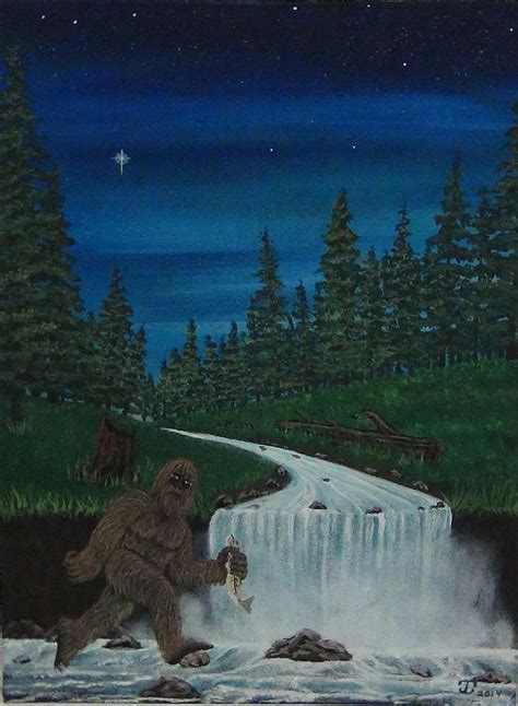 Bigfoot Creek Painting By Tim Casner Fine Art America