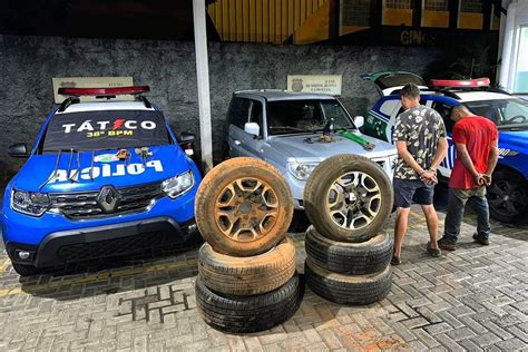 Goiânia PM em horário de folga flagra furto e ladrões de estepes de