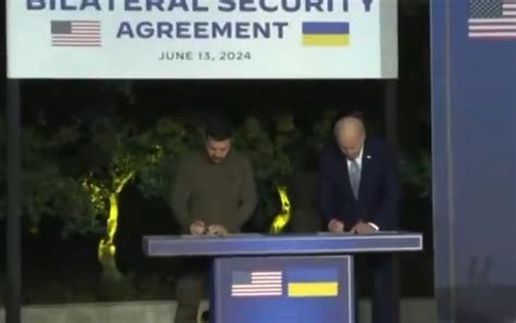 Video Biden And Zelenskyy Sign A Defence Agreement Baltic News Network