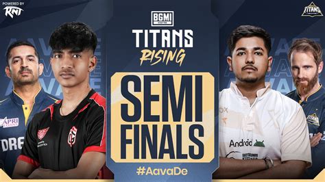 Titans Rising Semi Finals D Bgmi Live Ft Team Xspark Team