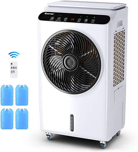 Labysj Enfriador Evaporativo Enfriador De Aire Industrial 3 Velocidades Y Modos Ventilador