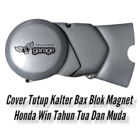 Jual Tutup Blok Magnet Honda Win Silver Cor Bax Blok Magnet Win