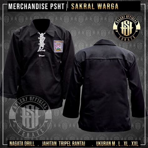 Jual Baju Sakral Warga Psht Pencak Silat Ipsi Shopee Indonesia