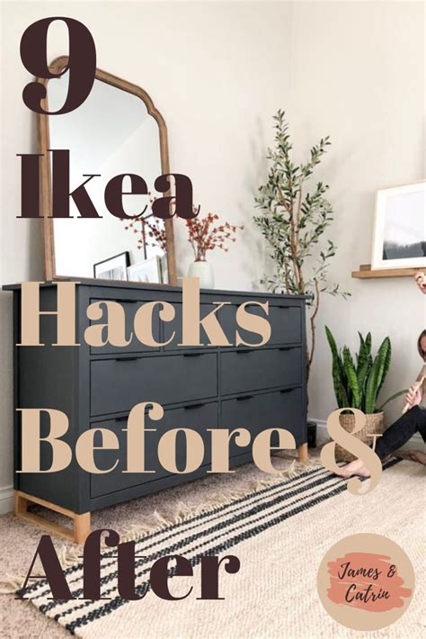 9 Ikea Hacks Before And After James And Catrin Home Decor Hacks