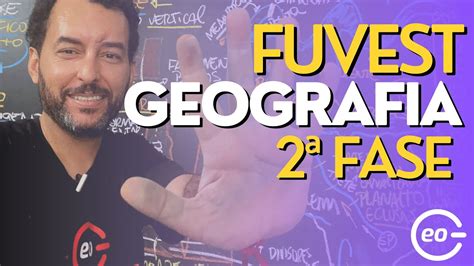 Fuvest 2025 2ª fase Geografia GabaritaGeo YouTube