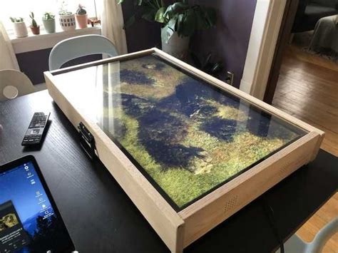 Diy Gaming Table With Tv Otha Brockman