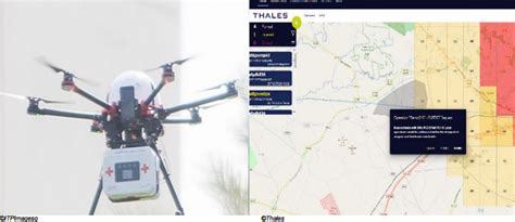 Thales Demonstrates Ecosystem Utm Automatic Drone Flight Authorization