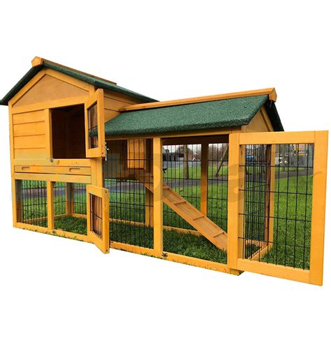 Luxx Rabbit Hutch with Run 5FT | Fast UK Delivery | PetDeals UK