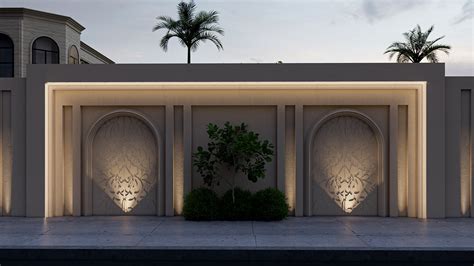 Neo Classic Boundary Wall Design Behance