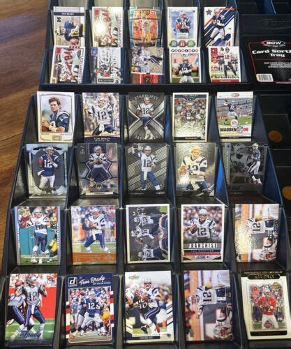 Tom Brady Huge 30 Card Lot Early Years Panini Topps New England