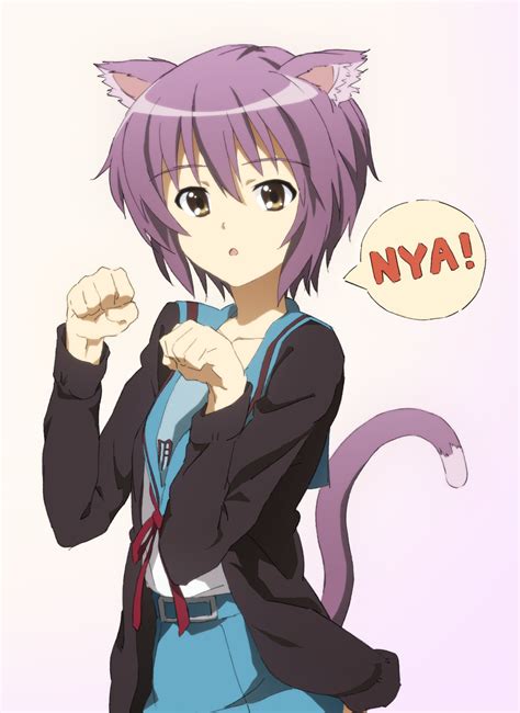 Nya Cat Yuki Yuki Nagato Photo 38663933 Fanpop