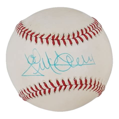 Jack Mcdowell Signed Oal Baseball Psa Pristine Auction