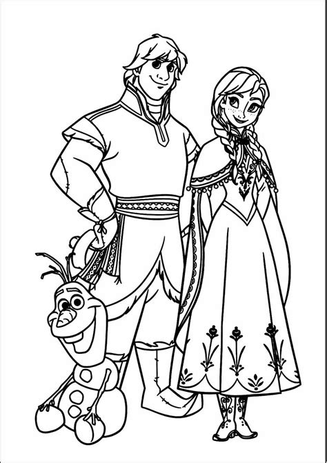 Desenhos Da Frozen Para Imprimir E Colorir