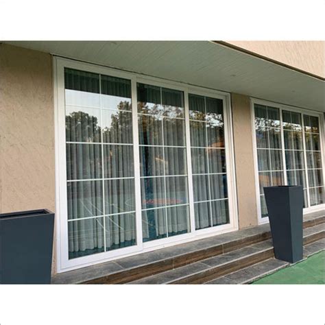 3 Track Sliding Upvc Windows With Georgian Bars At Best Price In Navi Mumbai Air Terminal System