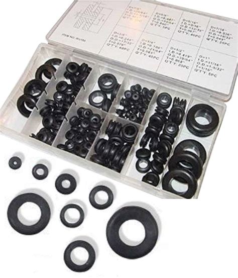 Pc Rubber Grommet Assortment Set Firewall Wiring Electrical Wire