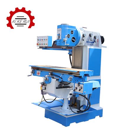 X Universal Manual Heavy Duty Large Vertical Knee Type Milling