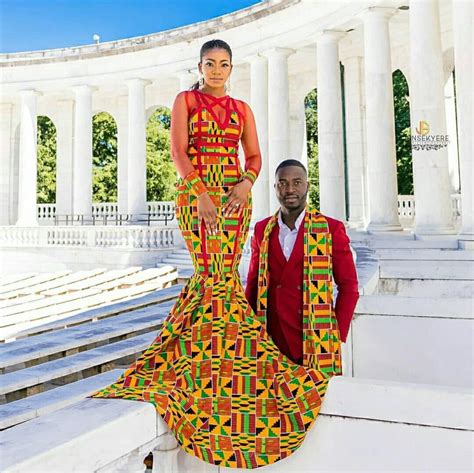 Pin By Anita Anim On Kente African Prom Dresses African Fashion