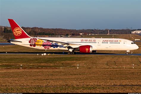 B 209R Juneyao Airlines Boeing 787 9 Dreamliner Photo By Niclas