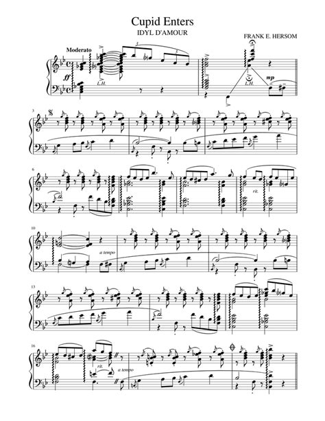 Cupid Enters (1921) Sheet music for Piano (Solo) | Musescore.com