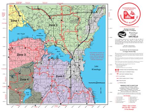 Winnebago County Map