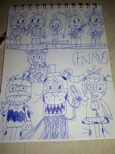 Nuevo Dibujo De Ffps Freddy Fazbear Pizzería Simulator Fnaf Amino Español Amino