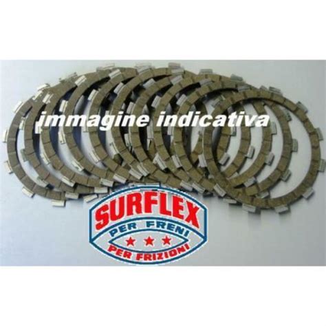 Surflex Series Discs Fibres Motorcycle Morini Typhoon 250 4t 1965 1965