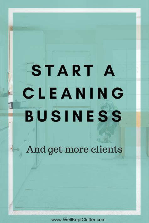 How To Start A Cleaning Service Business Artofit