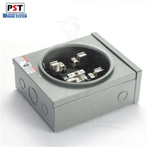 100a Single Phase Round Electric Meter Socket Meter Base Socket For