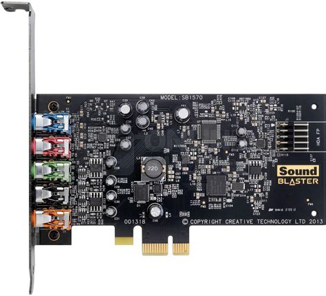 Creative Zvuková Karta Sound Blaster Audigy Fx Interní 51 Pci E