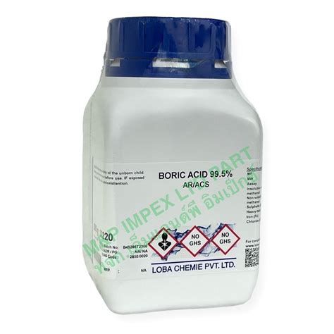 Loba Chemie Boric Acid Ar Acs M P