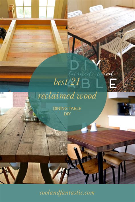 Best 21 Reclaimed Wood Dining Table Diy - Home, Family, Style and Art Ideas