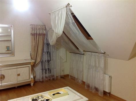 Шторы на нестандартные, сложные окна. Шторы на мансардные окна. Фото ...
