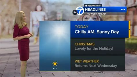 Accuweather Forecast Cooler With Sunny Skies Abc7 Bay Area Xumo Play