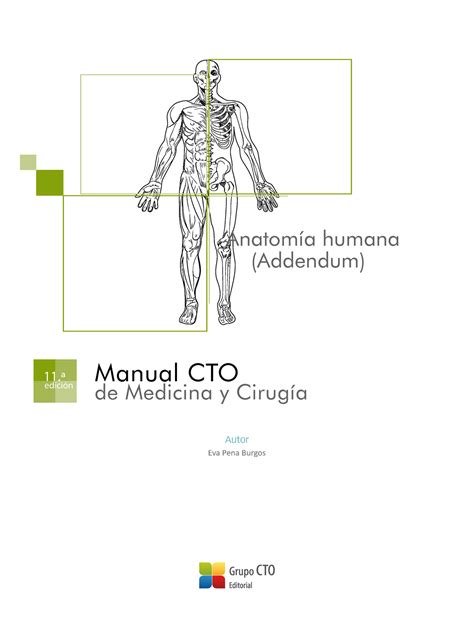 Anatomía 11ed 2019 aprovechen Anatomía humana Addendum Manual CTO