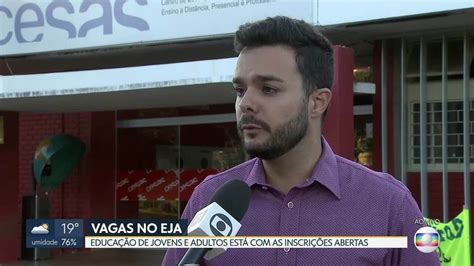 Vídeo Secretaria De Educação Abre Inscrições Para Eja Bom Dia Df G1