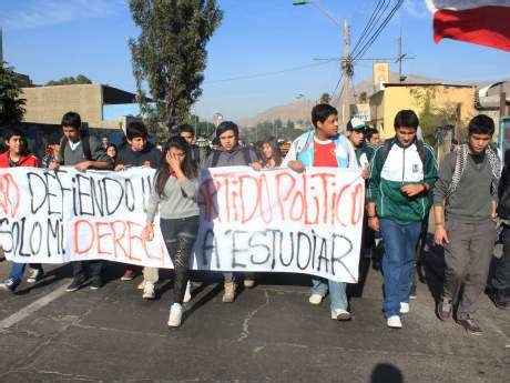 Los Estudiantes Del Sector P Blico Privado Marcharon En Copiap