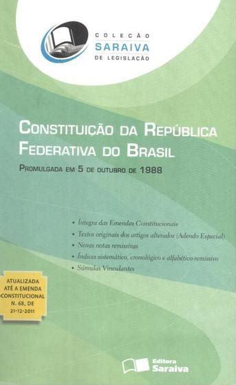 Constituicao Da Republica Federativa Do Brasil Ed Outros Livros