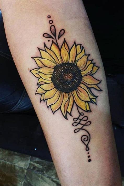 135 Sunflower Tattoo Ideas [best Rated Designs In 2020] Next Luxury