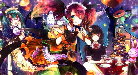 Anime Halloween HD Wallpapers - Wallpaper Cave