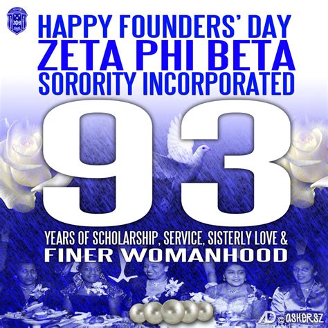 Zeta Phi Beta Sorority Inc 93rd Founders Day By Ashersz On Deviantart