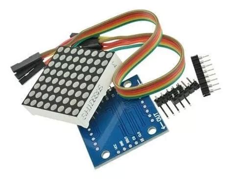 Módulo Matriz De Leds 8x8 Max7219 P Arduino 0100