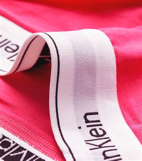 Calvin Klein Pink Logo Bikini Briefs Harrods UK