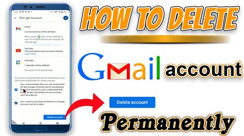 How To Delete Gmail Account Permanently How To Delete Google