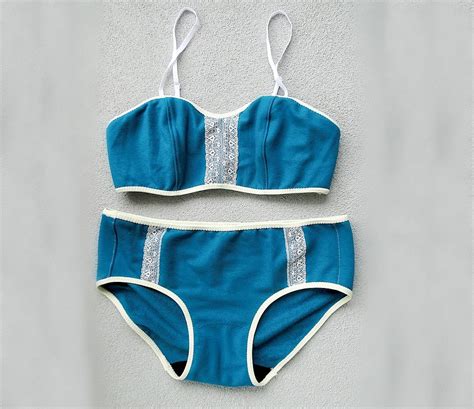 Organic Lingerie Set Organic Cotton Bra And Panties More