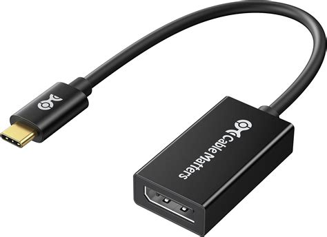 Cable Matters Adaptador Usb C A Displayport Con K Hdr Displayport