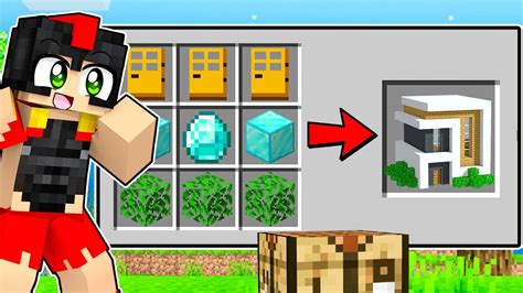 Minecraft Como Craftear Una Casa De Lujo Instant Nea Con Un Solo